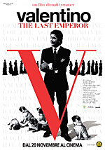 "Valentino. The last emperor", locandina