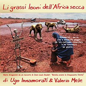 mini CD "Li grassi leoni dell'Africa secca" - Front